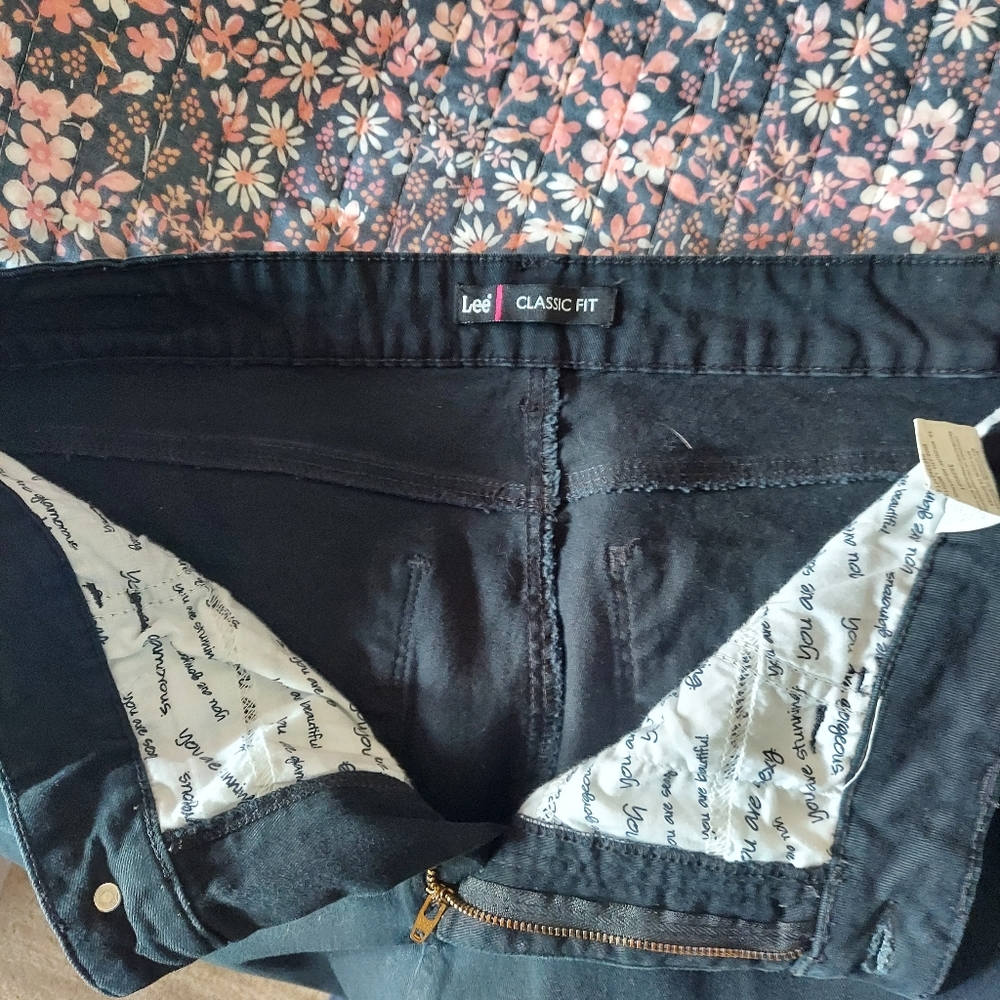 Black denim Lee jeans 16m - Picture 11 of 13